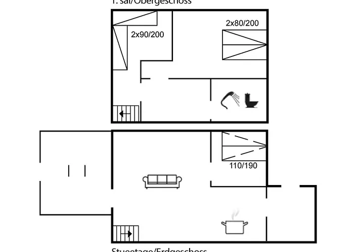 Lejlighed Svava - 2-3km From The Sea By Interhome Sønderby
